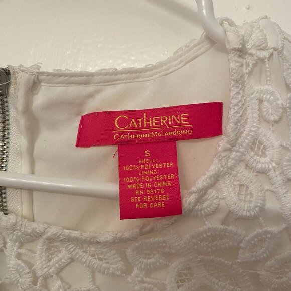 Catherine Malandrino White Lace Top - Picture 3 of 5